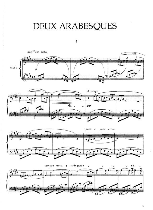 Debussy Piano Music (1888-1905)