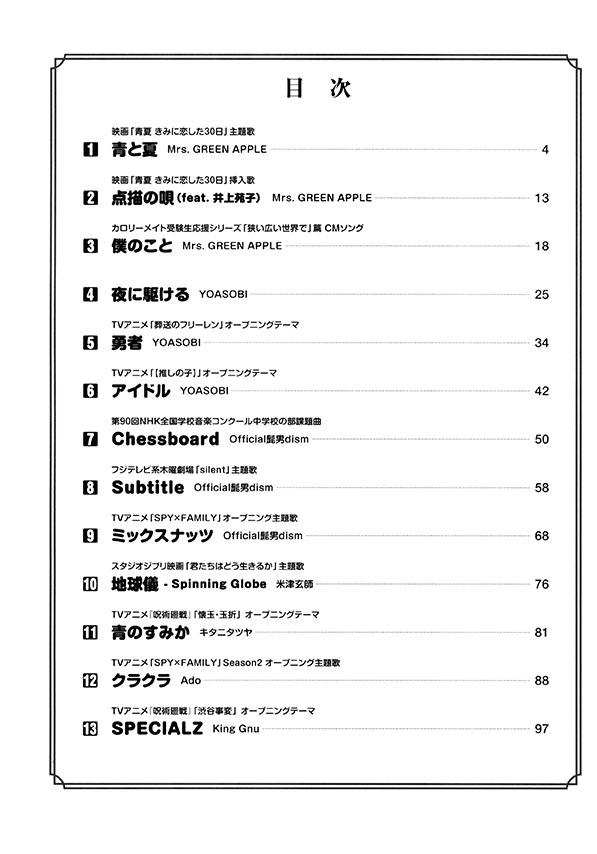 ピアノ ソロ 中級 ベストヒットランキング 2023-2024総集編