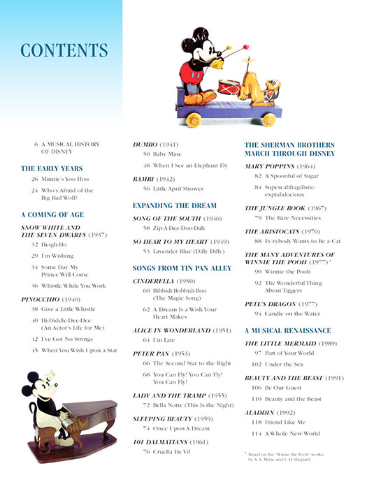 the new illustrated treasury of disney songs free download
