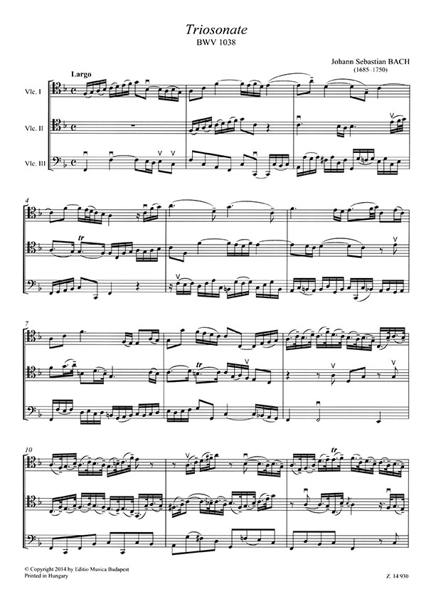 Chamber Music for Violoncellos【Volume 16】Score and parts