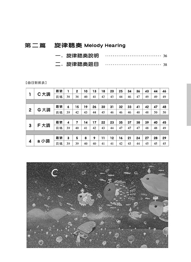 10級 聽奏 和弦與旋律‧視奏 (附音檔)