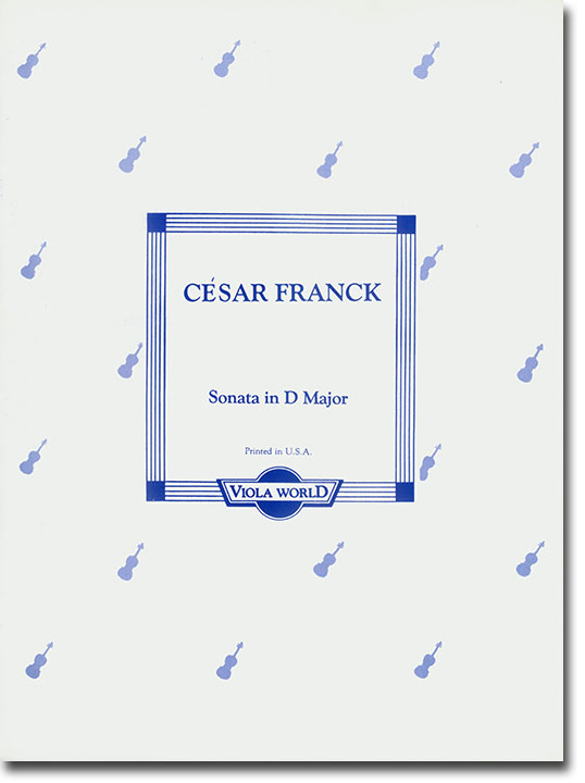 César Franck Sonata in D Major for Viola