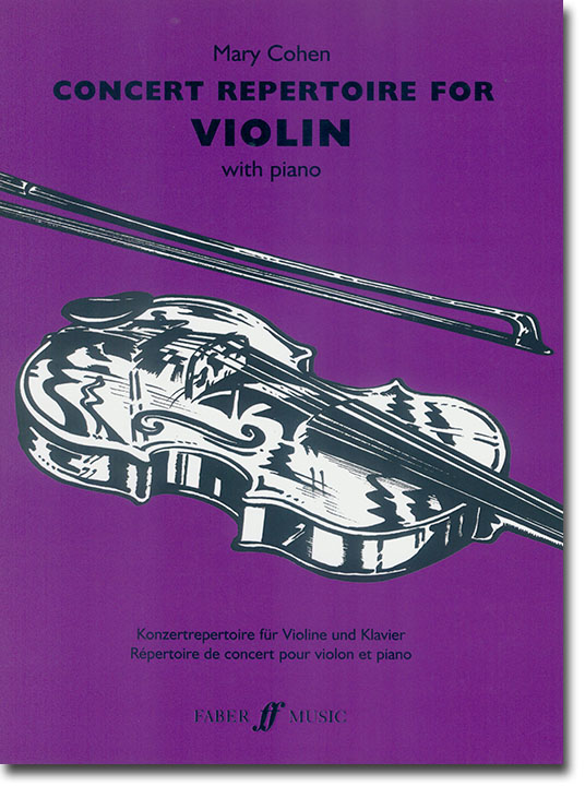 Concert Repertoire for Violin with Piano