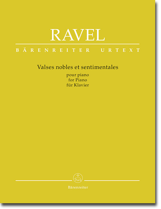 Ravel Valses Nobles et Sentimentales für Klavier