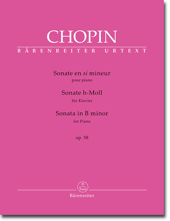 Chopin Sonate h-Moll op. 58 für Klavier