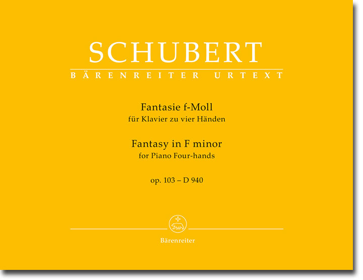 Schubert Fantasie f-Moll für Klavier zu vier Händen Op. 103 - D 940