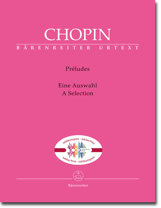 Chopin Préludes Eine Auswahl für Klavier