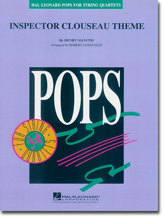 Pops【Inspector Clouseau Theme】for String Quartets