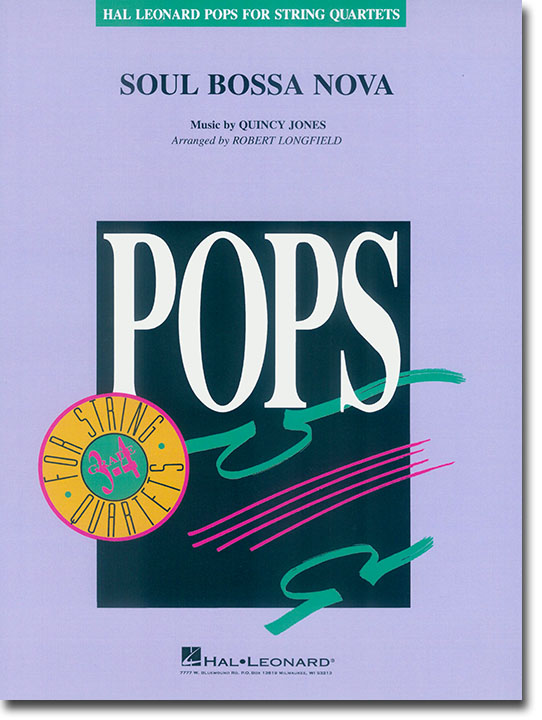 Pops【Soul Bossa Nova】for String Quartets