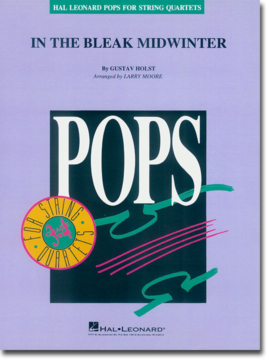 Pops【In the Bleak Midwinter】for String Quartets