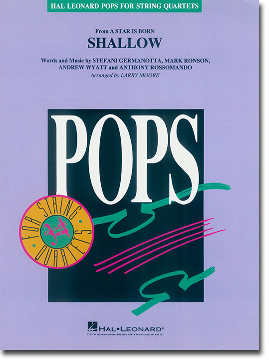 Pops【Shallow】for String Quartets