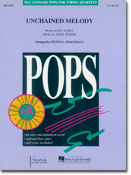 Pops【Unchained Melody】for String Quartets