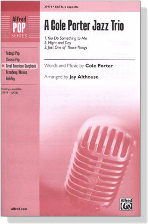 【A Cole Porter Jazz Trio】SATB, a cappella