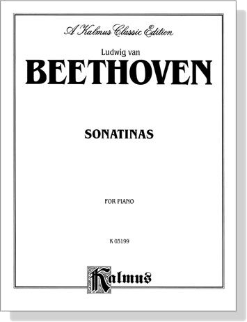 Beethoven【Sonatinas】for Piano