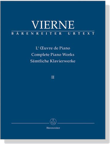 Vierne【Complete Piano Works Ⅱ】