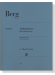 Alban Berg【Violin Concerto】for Violin and Piano , Urtext Edition