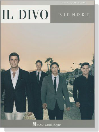 Il Divo【Siempre】Piano-Vocal-Guitar