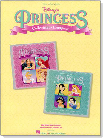 Disney's Princess Collection-Complete【Piano/Vocal/Guitar】Songbook