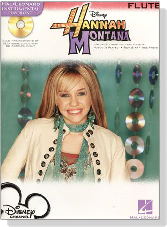 Hannah Montana【CD+樂譜】for Flute