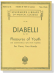 Diabelli【Pleasures of Youth ,Op. 163】6 Sonatinas on 5 Notes for Piano , 4 Hands