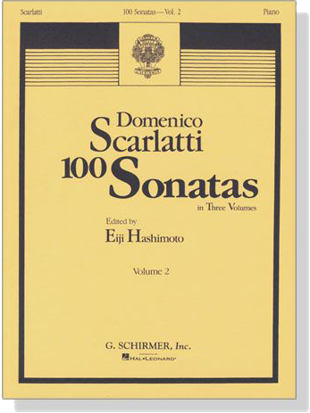 Scarlatti【100 Sonatas-Vol. 2】for Piano