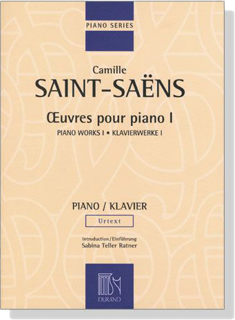 Saint-Saens【Œuvres Pour Piano Ⅰ/ Piano Works Ⅰ】