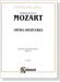 Mozart【Opera Overtures , Opus 24】for One Piano , Four Hands