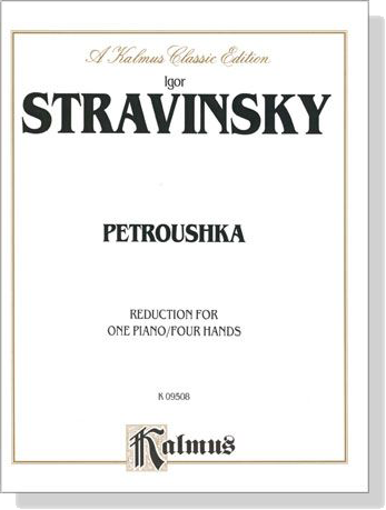 Stravinsky【Petroushka】for One Piano / Four Hands