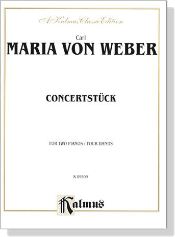 Maria Von Weber【Concertstück】for Two Pianos / Four Hands