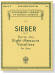 Sieber【Thirty-Six Eight-Measure Vocalises , Op. 97】For Bass