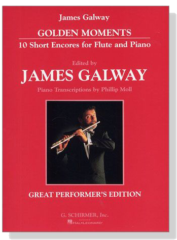 James Galway【Golden Moments】10 Short Encores for  Flute and Piano