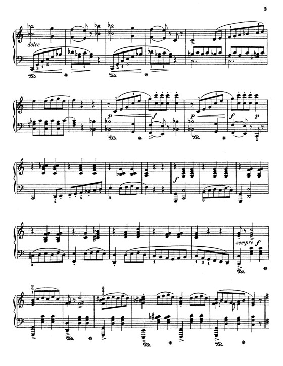 Beethoven【Three German Dances】for Piano