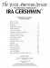 The Great American Lyricist【19 Fabulous Songs】By Ira Gershwin for Easy Piano