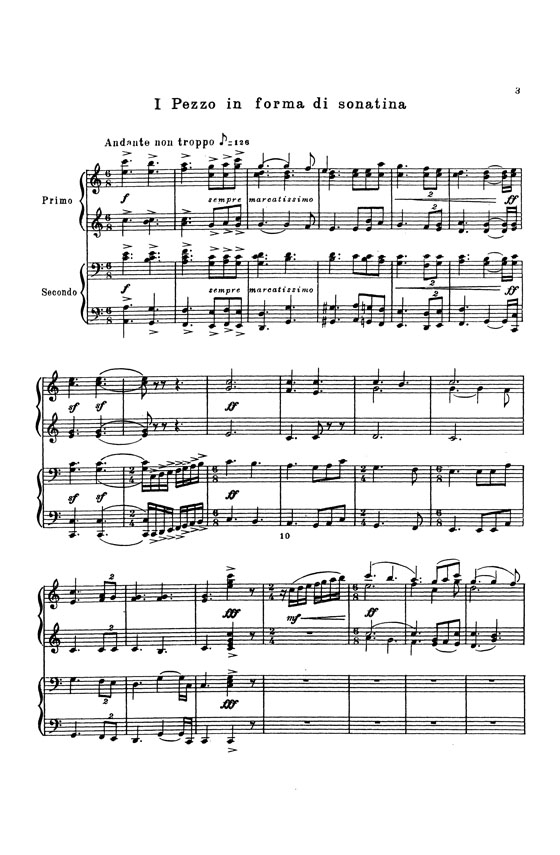 Tschaikowsky【Three Works】For Piano