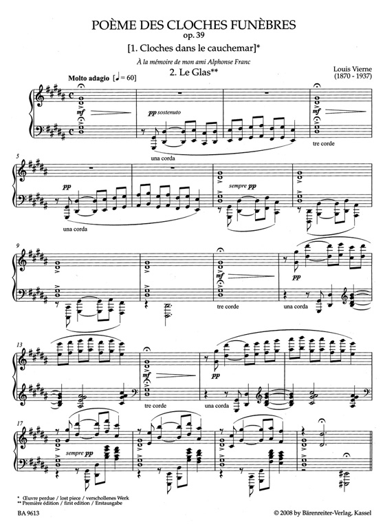 Vierne【Complete Piano Works Ⅲ  】