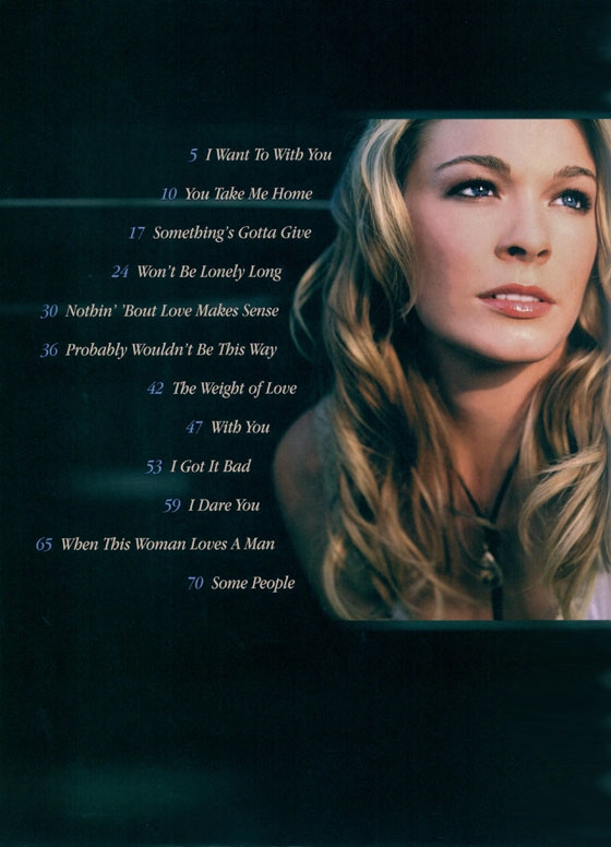 LeAnn Rimes【This Woman】Piano／Vocal／Chords