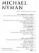 Michael Nyman : The Piano Collection