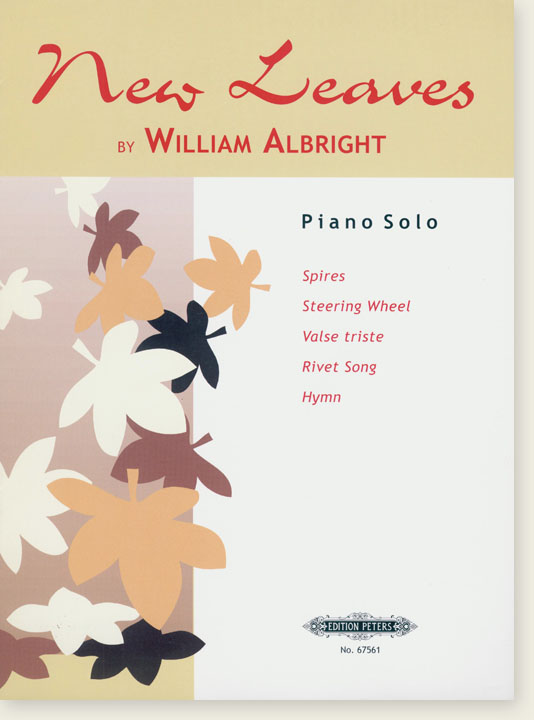 William Albright New Leaves Piano Solo