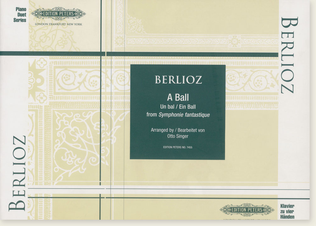 Berlioz A Ball from Symphonie Fantastique Piano Duet Series