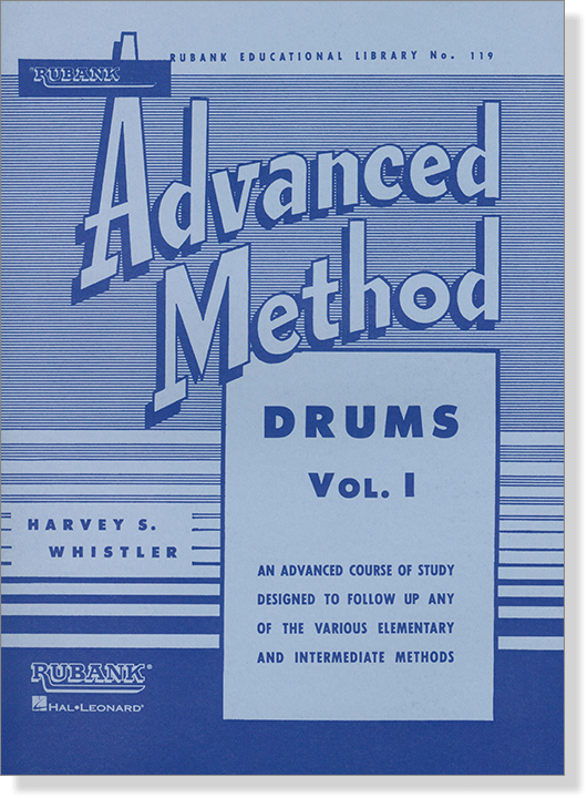 Rubank【Advanced Method】for Drums, Vol. Ⅰ