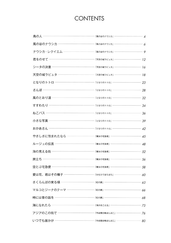 ワンランク上のピアノ・ソロ 宮崎駿&スタジオジブリ ベスト50