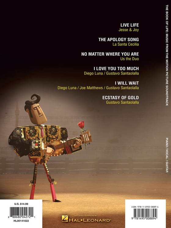 The Book of Life: Music from the Motion Picture Soundtrack Piano／Vocal／Guitar