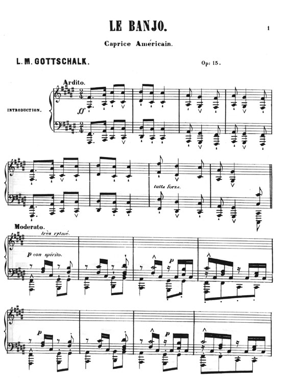 Gottschalk Album for Piano